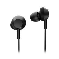 Philips TAE5008BK Black Wired Headphones - Premium Sound Quality & Stylish Design